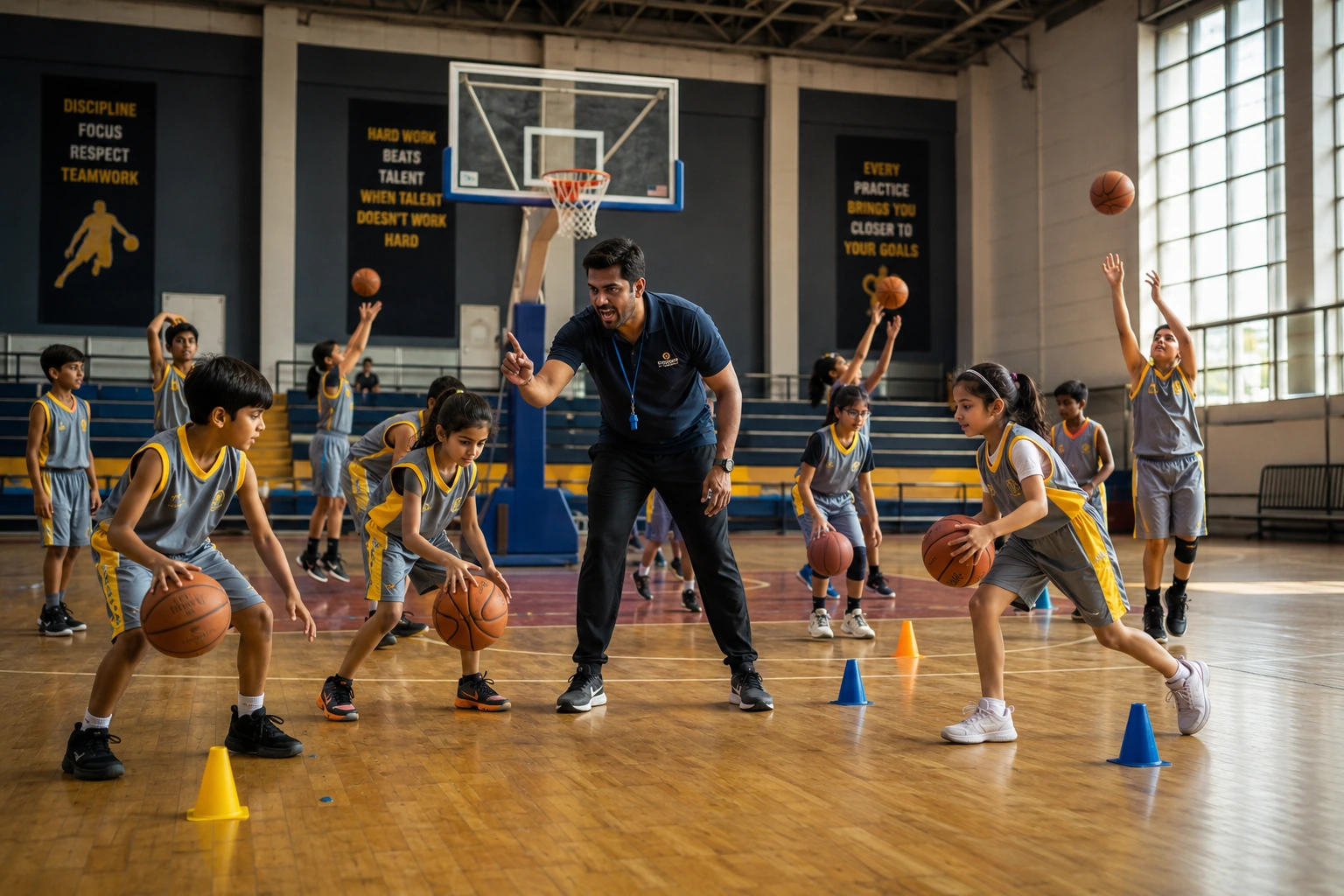 Under 13s Basketball Coaching