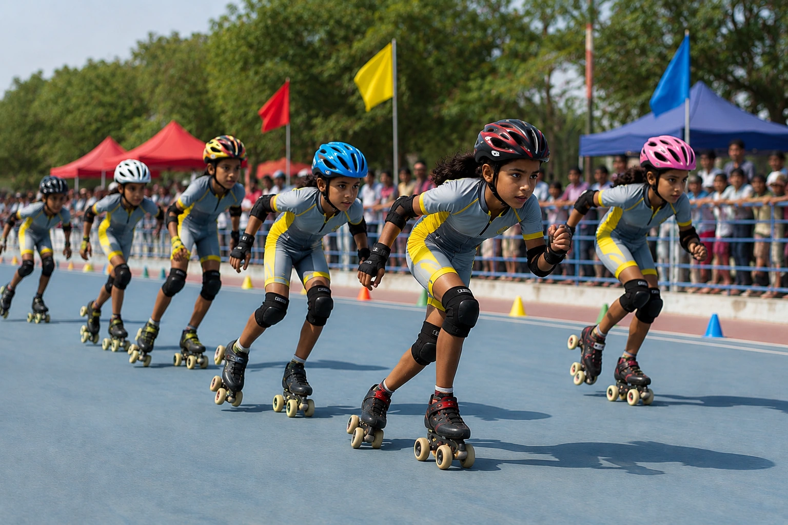 Roller Skating Match Session